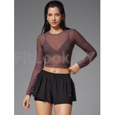 Рашгард Neverlate Mesh Clear Brown Leo