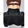 Моделирующие спортивные леггинсы NEVERLATE Wide Belt Black