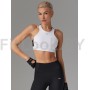 Спортивный топ-бра NEVERLATE Intense White
