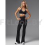 Спортивные брюки клеш Neverlate Outlined Black