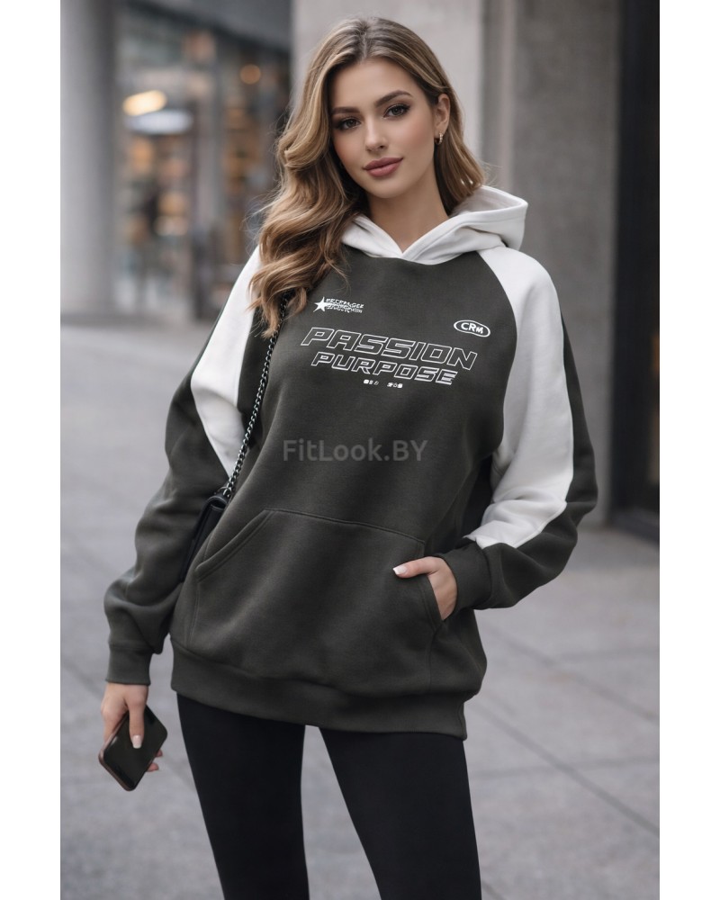 Утепленное худи Passion Purpose