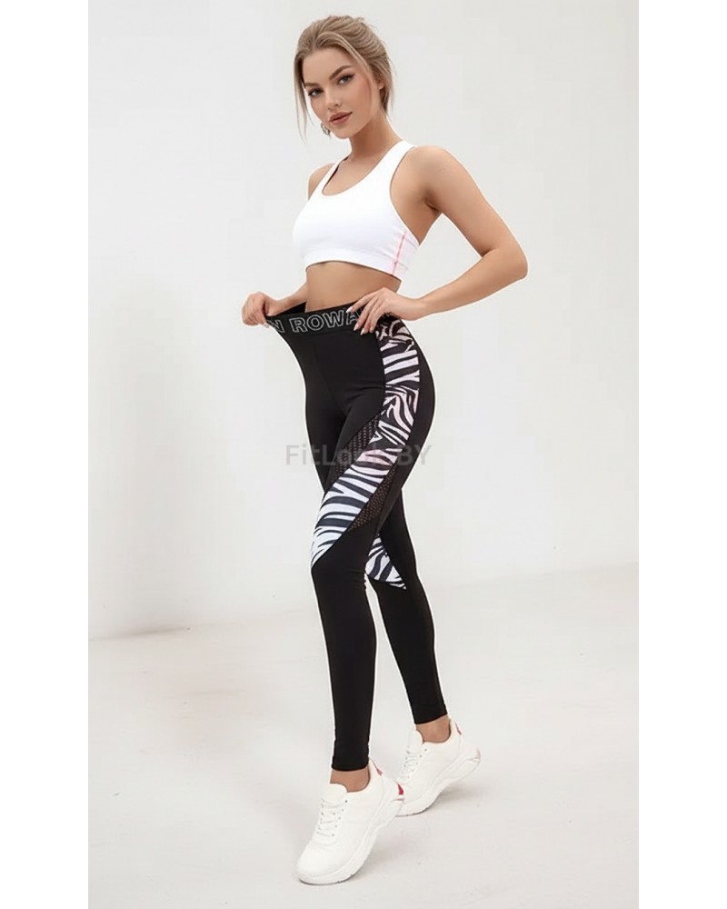 Леггинсы Rowan Graffiti Zebra