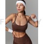 Топ NEVERLATE Twin Straps Brownie