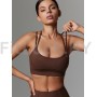 Топ NEVERLATE Twin Straps Brownie