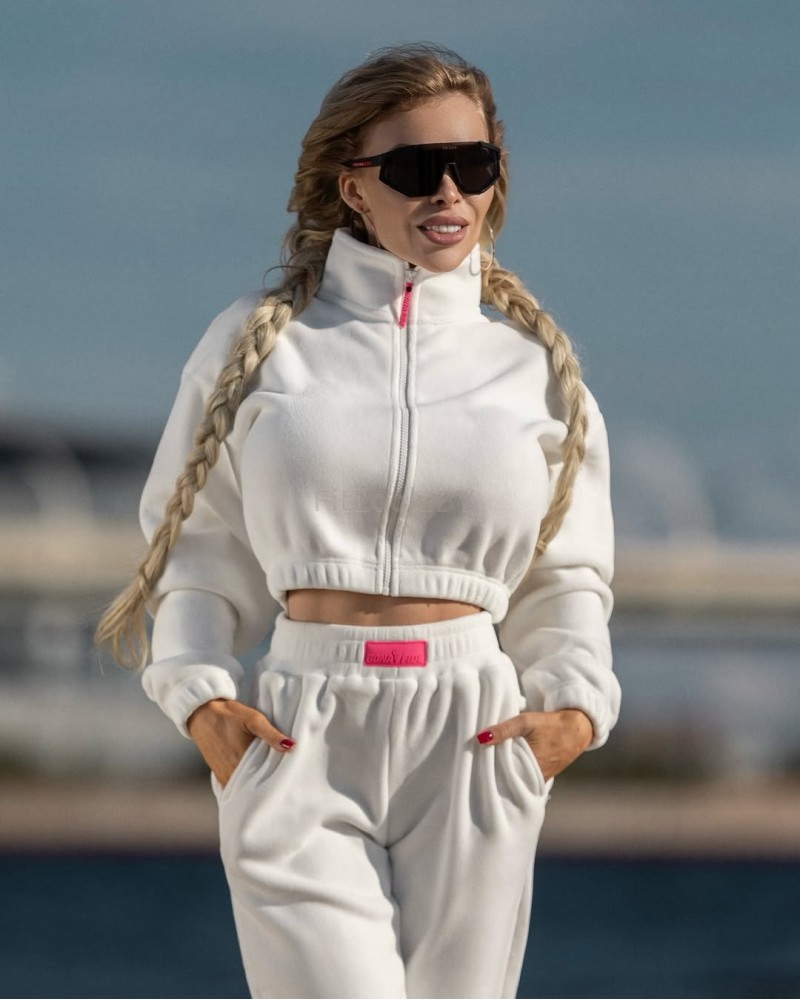 Толстовка утеплённая Bona Fide: Jacket Bona Girl "White"