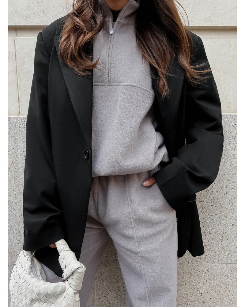Женский спортивный костюм из флиса Fleece Comfort Grey