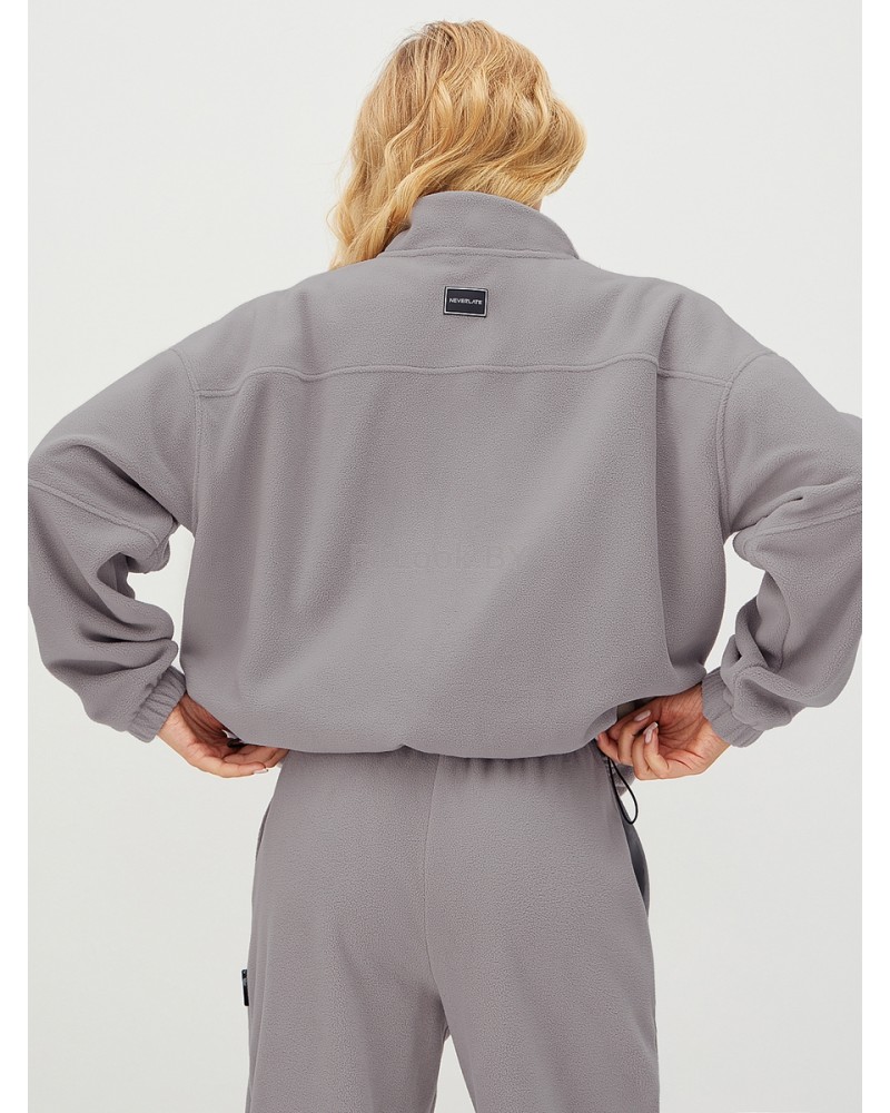 Женский спортивный костюм из флиса Fleece Comfort Grey