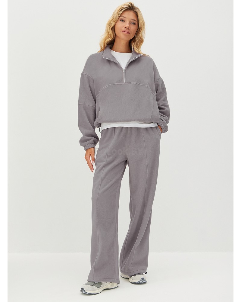 Женский спортивный костюм из флиса Fleece Comfort Grey