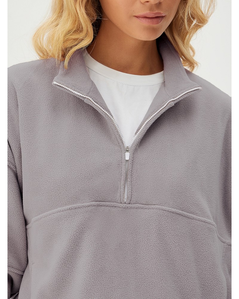 Женский спортивный костюм из флиса Fleece Comfort Grey