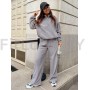 Женский спортивный костюм из флиса Fleece Comfort Grey