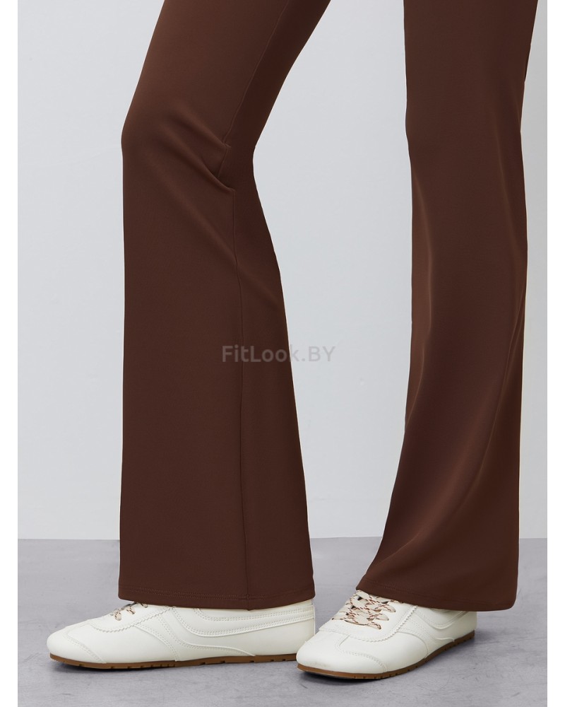 Брюки-клёш Flared Classic Brown