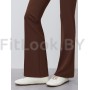 Брюки-клёш Flared Classic Brown