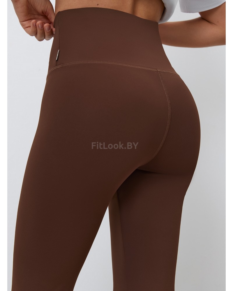 Брюки-клёш Flared Classic Brown