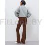Брюки-клёш Flared Classic Brown