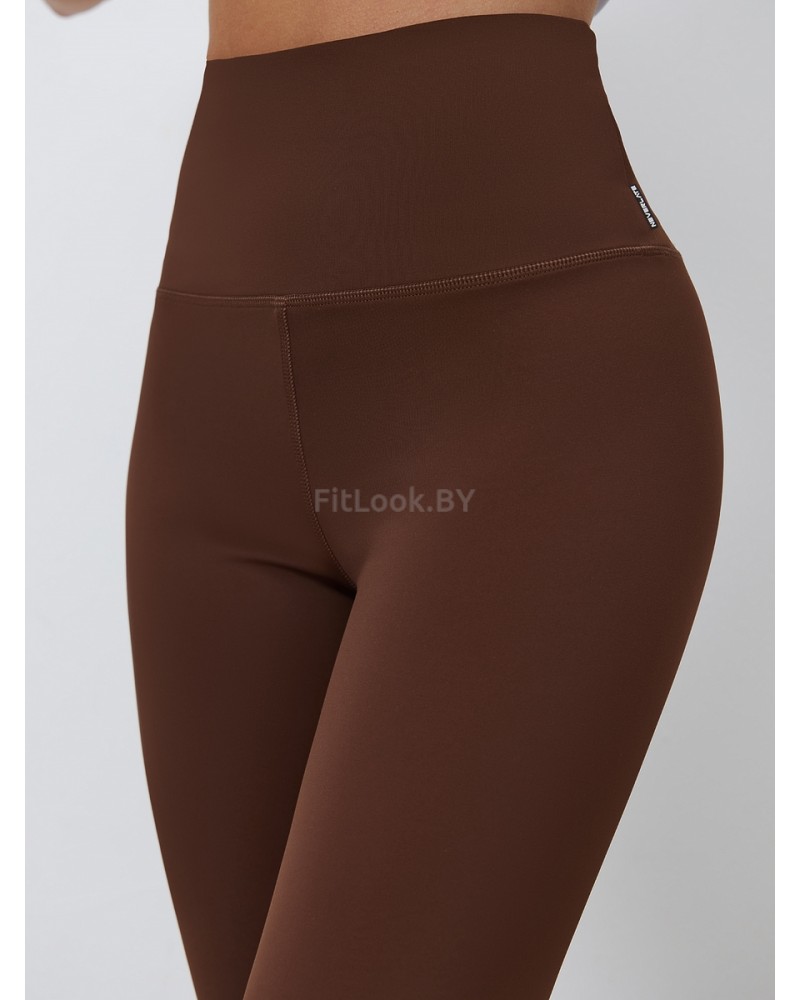 Брюки-клёш Flared Classic Brown