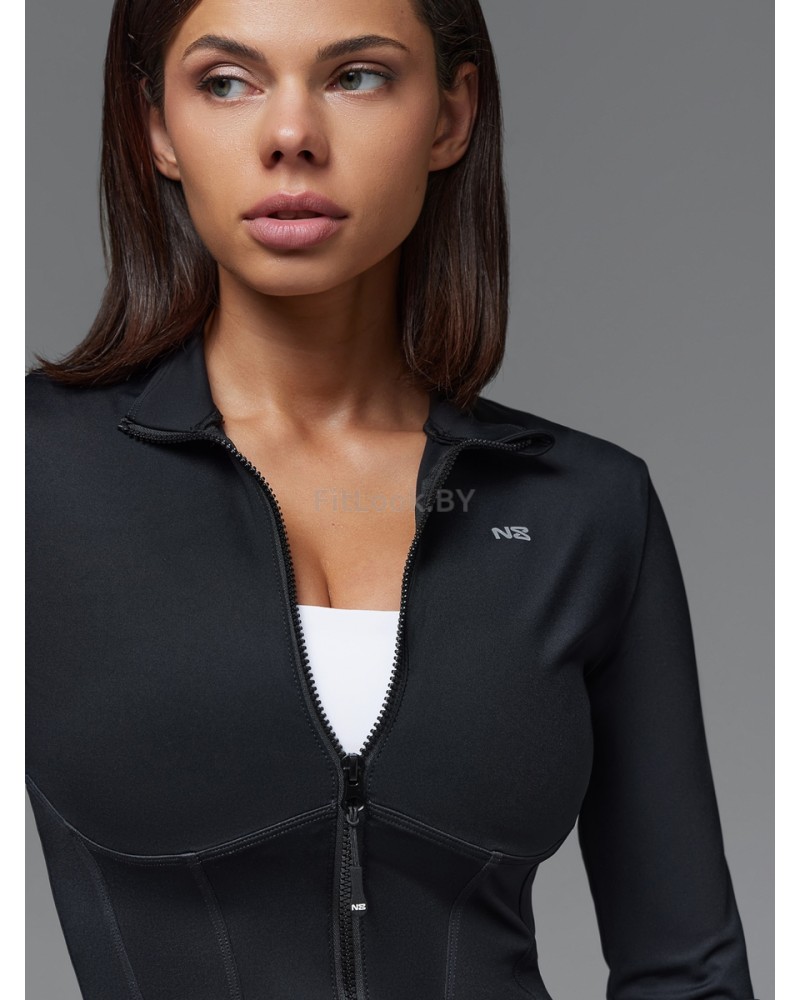 Моделирующий укороченный рашгард Neverlate Modeling ZIP Rash