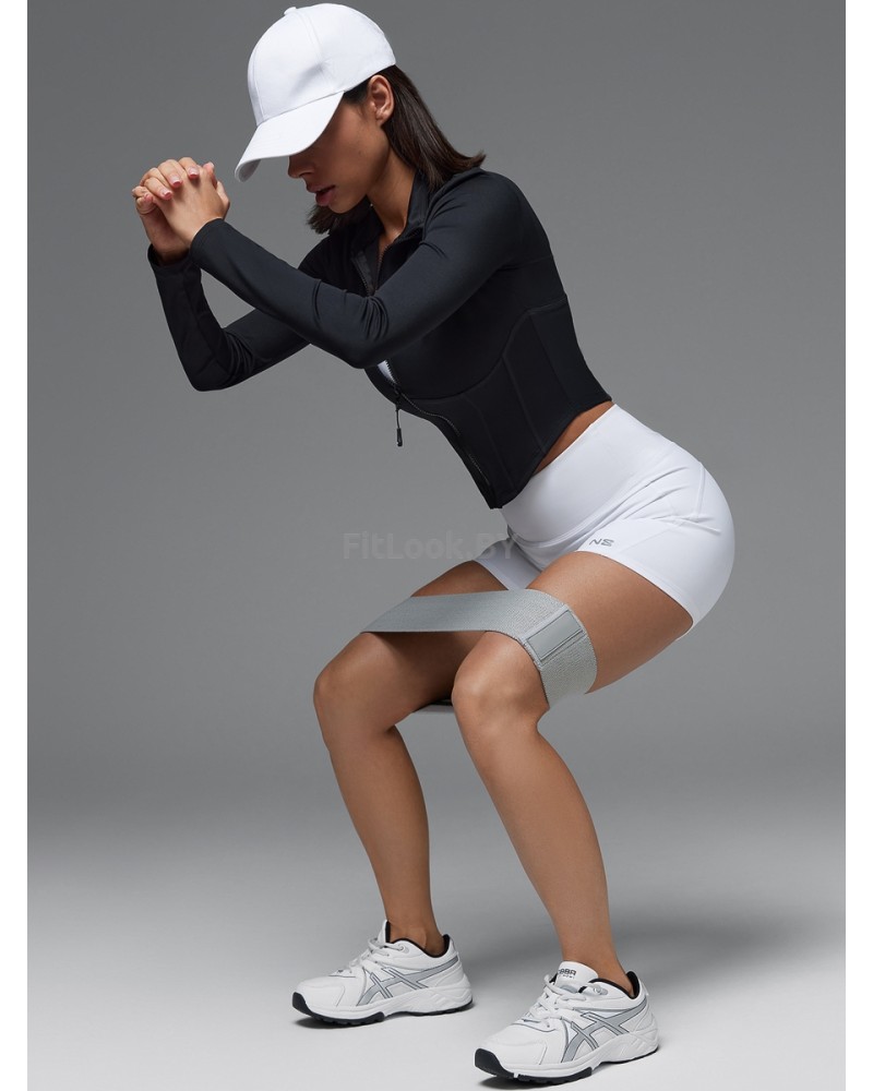 Моделирующий укороченный рашгард Neverlate Modeling ZIP Rash