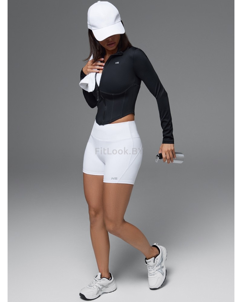 Моделирующий укороченный рашгард Neverlate Modeling ZIP Rash