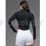Моделирующий укороченный рашгард Neverlate Modeling ZIP Rash