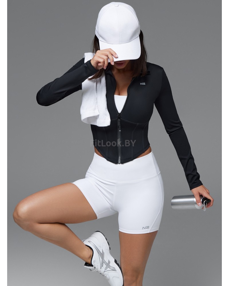 Моделирующий укороченный рашгард Neverlate Modeling ZIP Rash