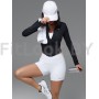 Моделирующий укороченный рашгард Neverlate Modeling ZIP Rash