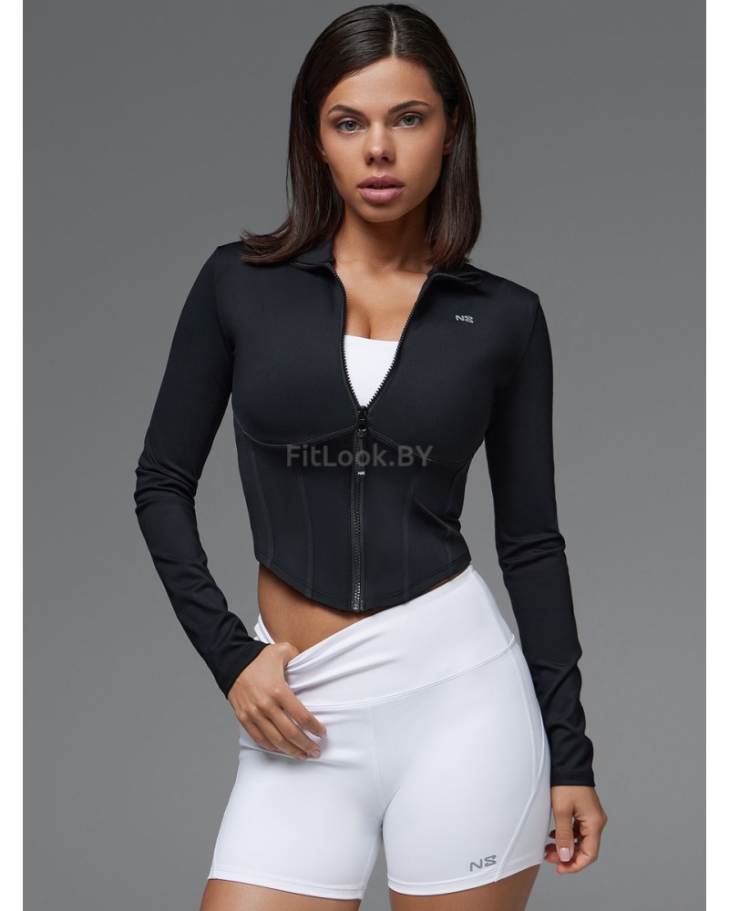 Моделирующий укороченный рашгард Neverlate Modeling ZIP Rash