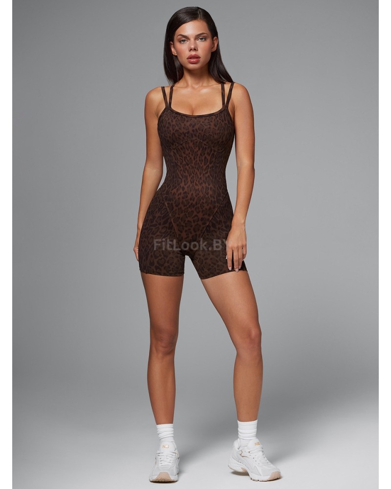 Моделирующий комбинезон Perfect Body Brown Leo