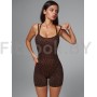 Моделирующий комбинезон Perfect Body Brown Leo