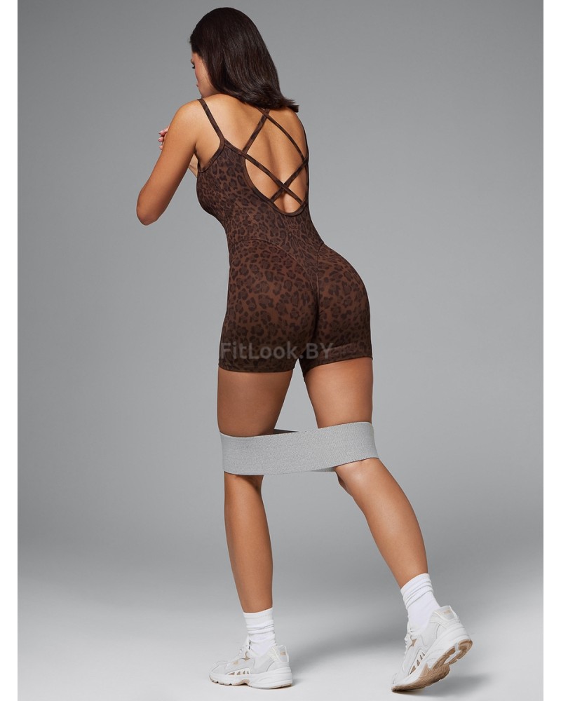 Моделирующий комбинезон Perfect Body Brown Leo