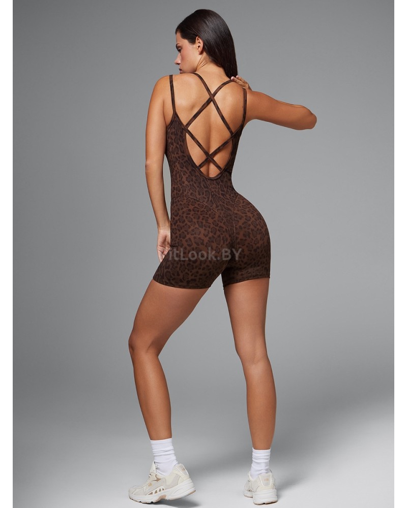 Моделирующий комбинезон Perfect Body Brown Leo