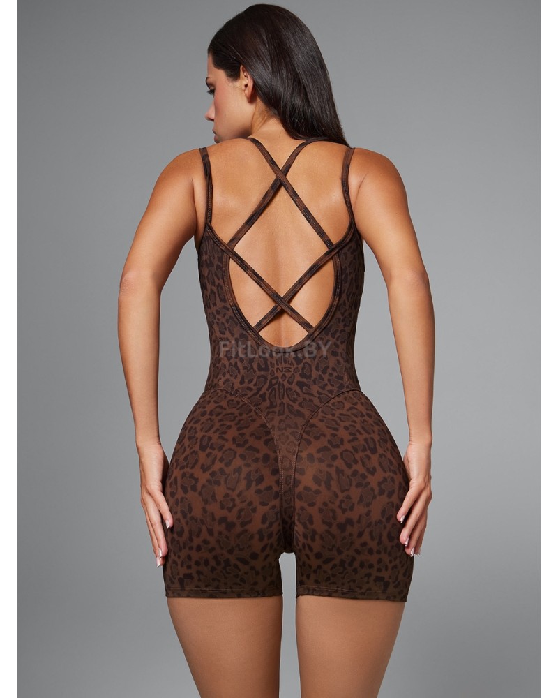 Моделирующий комбинезон Perfect Body Brown Leo