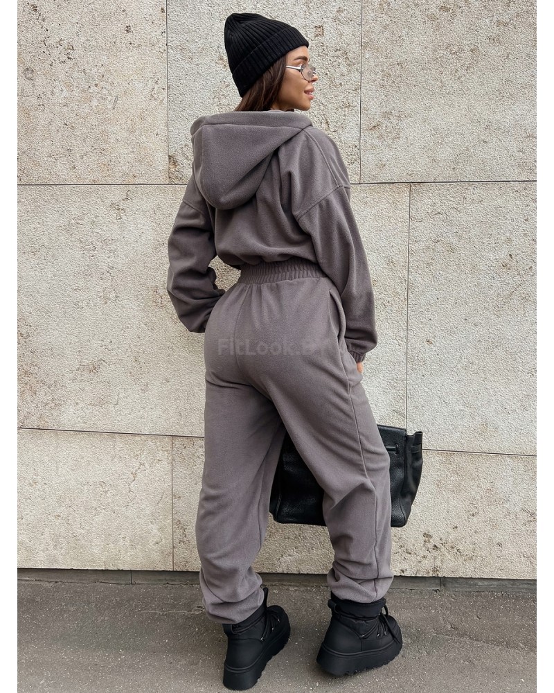 Утепленный комбинезон Neverlate Fleece Grey 