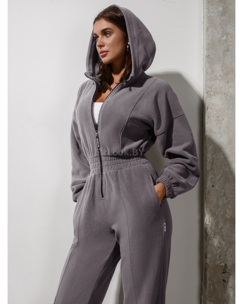 Утепленный комбинезон Neverlate Fleece Grey 