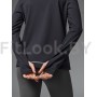Спортивный лонгслив ZIP Base Sleeve Black