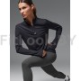 Спортивный лонгслив ZIP Base Sleeve Black