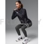 Спортивный лонгслив ZIP Base Sleeve Black