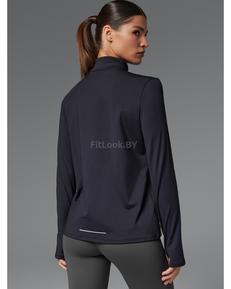 Спортивный лонгслив ZIP Base Sleeve Black
