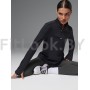 Спортивный лонгслив ZIP Base Sleeve Black