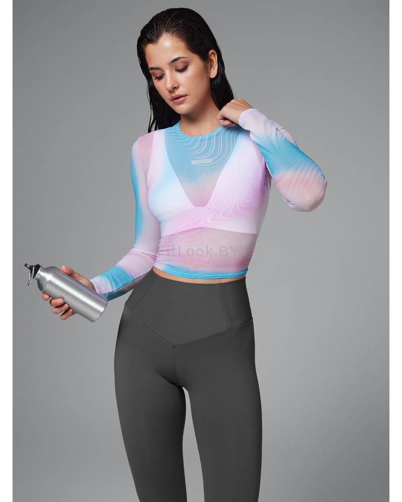 Укороченный рашгард Neverlate Multicolor