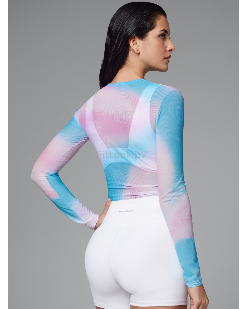 Укороченный рашгард Neverlate Multicolor