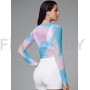 Укороченный рашгард Neverlate Multicolor
