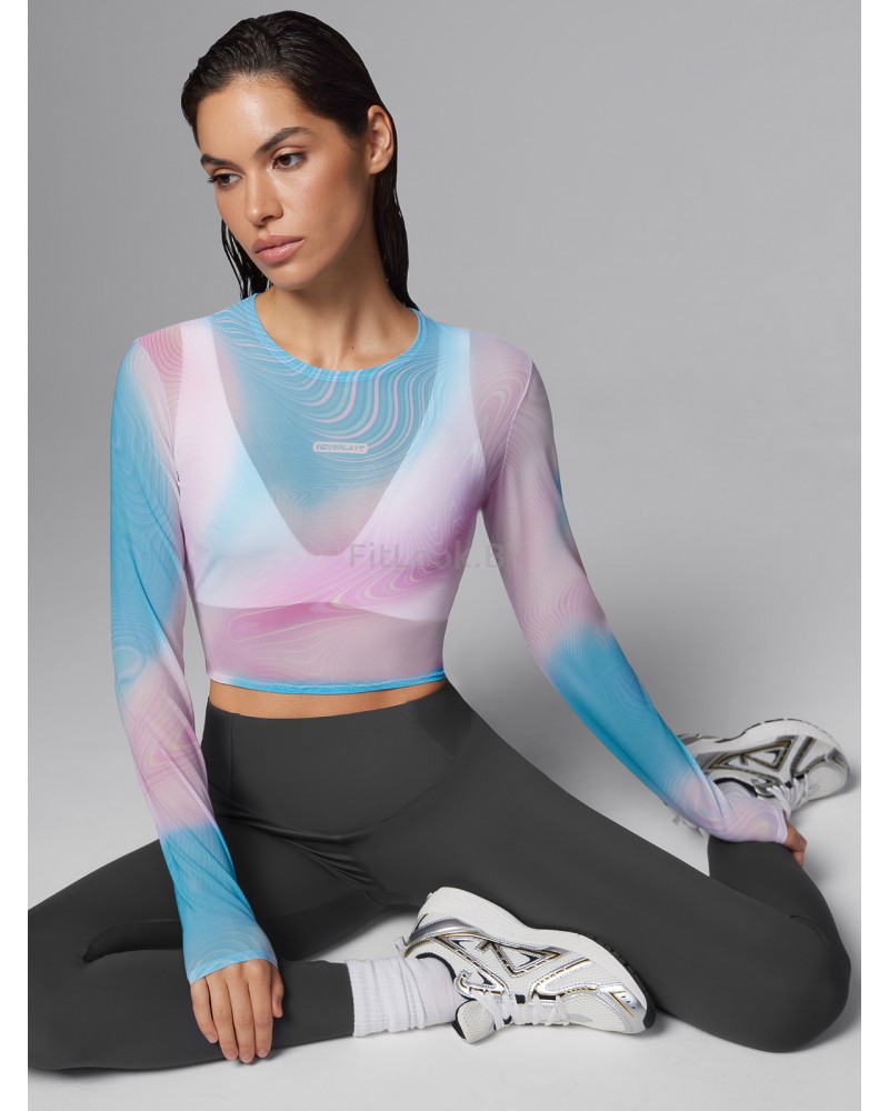 Укороченный рашгард Neverlate Multicolor