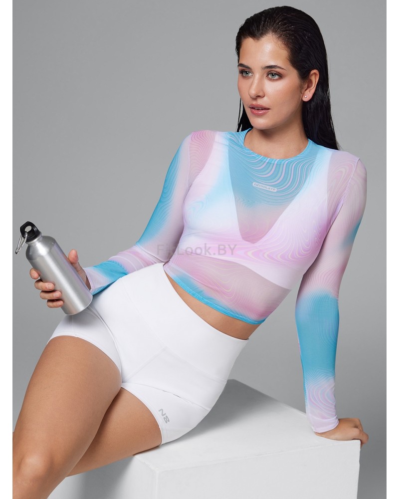 Укороченный рашгард Neverlate Multicolor