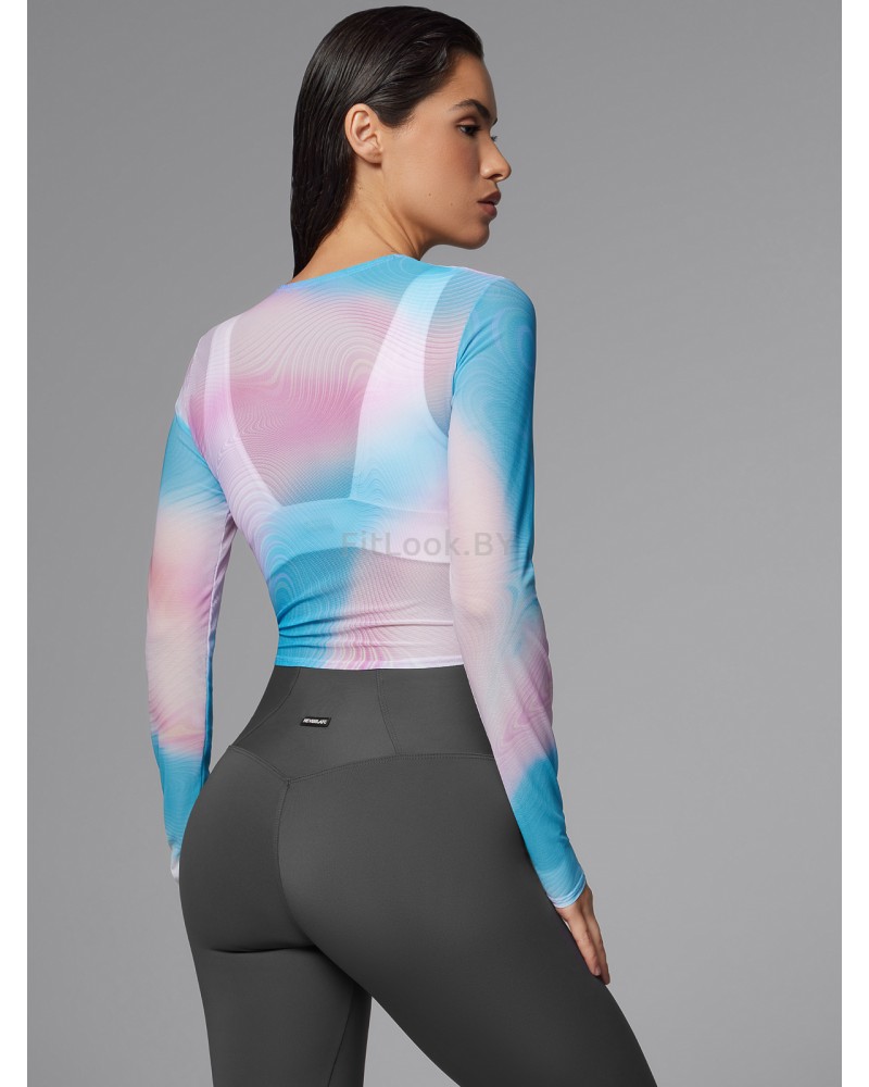 Укороченный рашгард Neverlate Multicolor