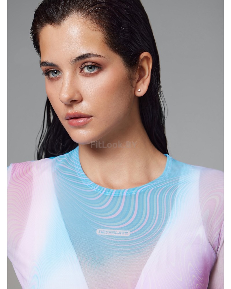 Укороченный рашгард Neverlate Multicolor