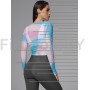 Укороченный рашгард Neverlate Multicolor