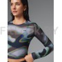 Укороченный рашгард Neverlate Multicolor