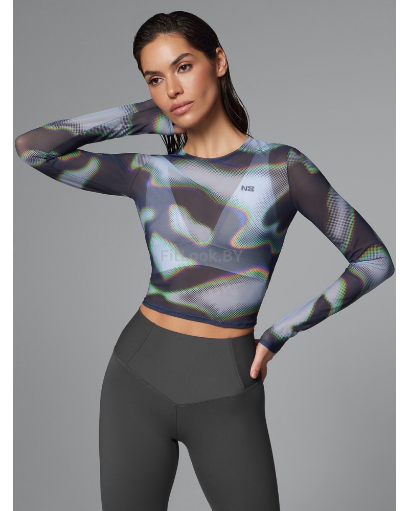 Укороченный рашгард Neverlate Multicolor