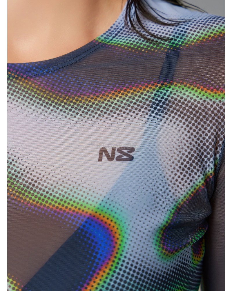 Укороченный рашгард Neverlate Multicolor