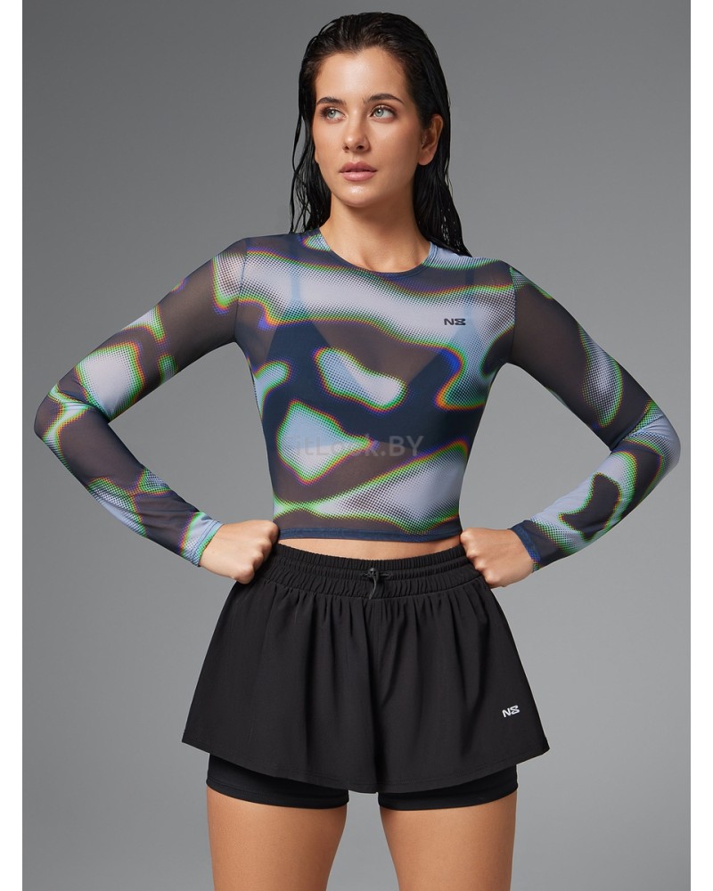Укороченный рашгард Neverlate Multicolor